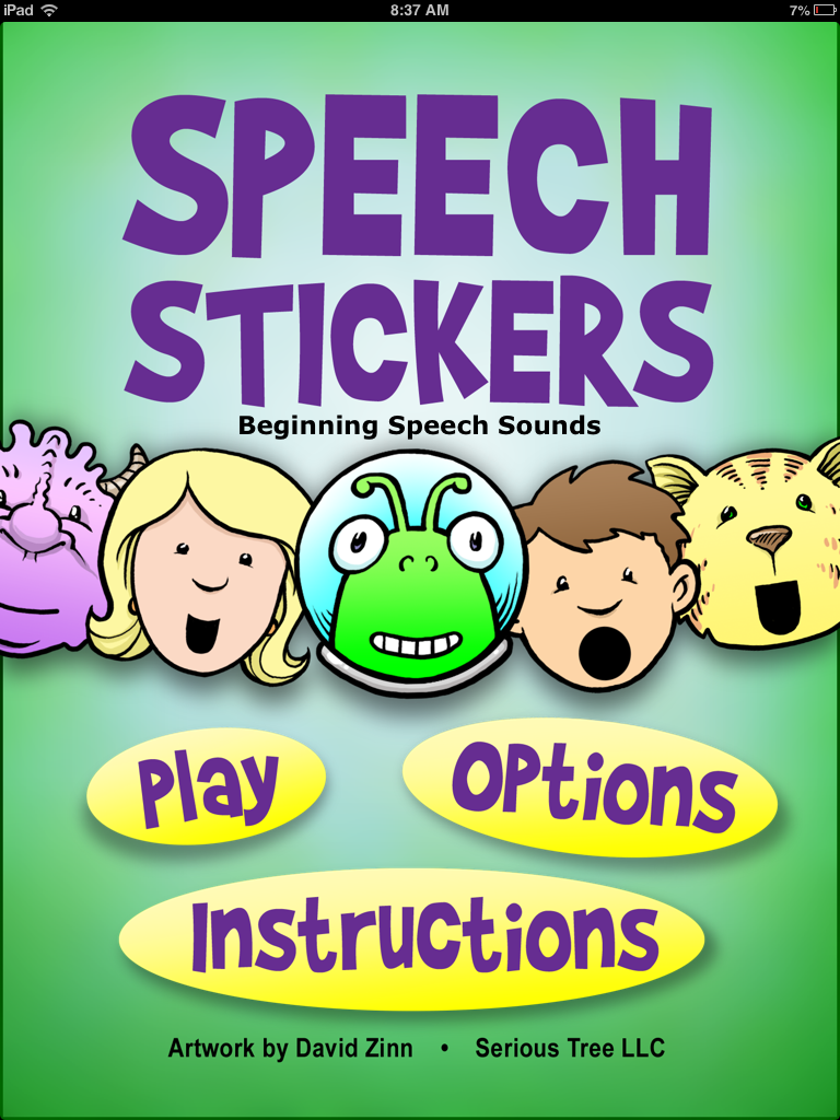 Speech Stickers App for Apraxia Giveaway!