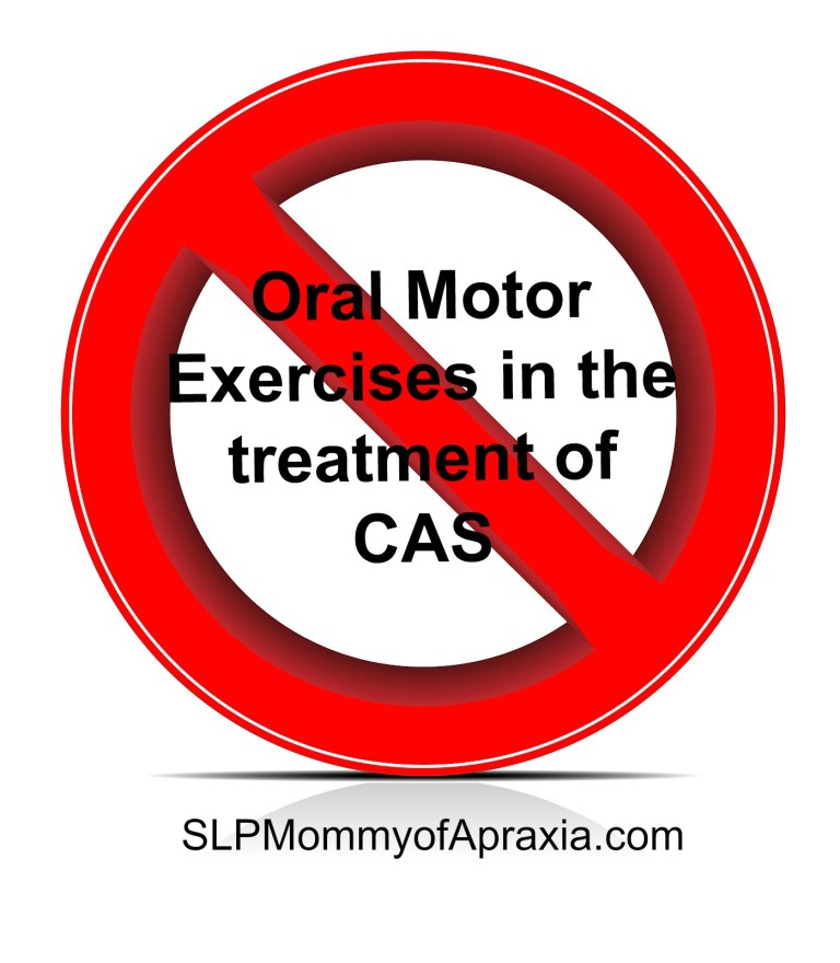 Why are SLP’s still using “mouth exercises” for CAS??