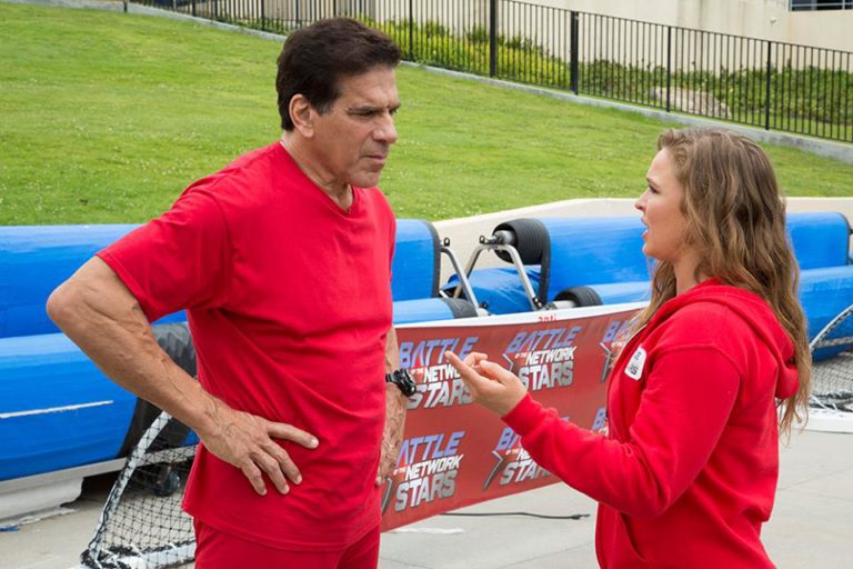 The Hulk and Rousey on struggling to speak.