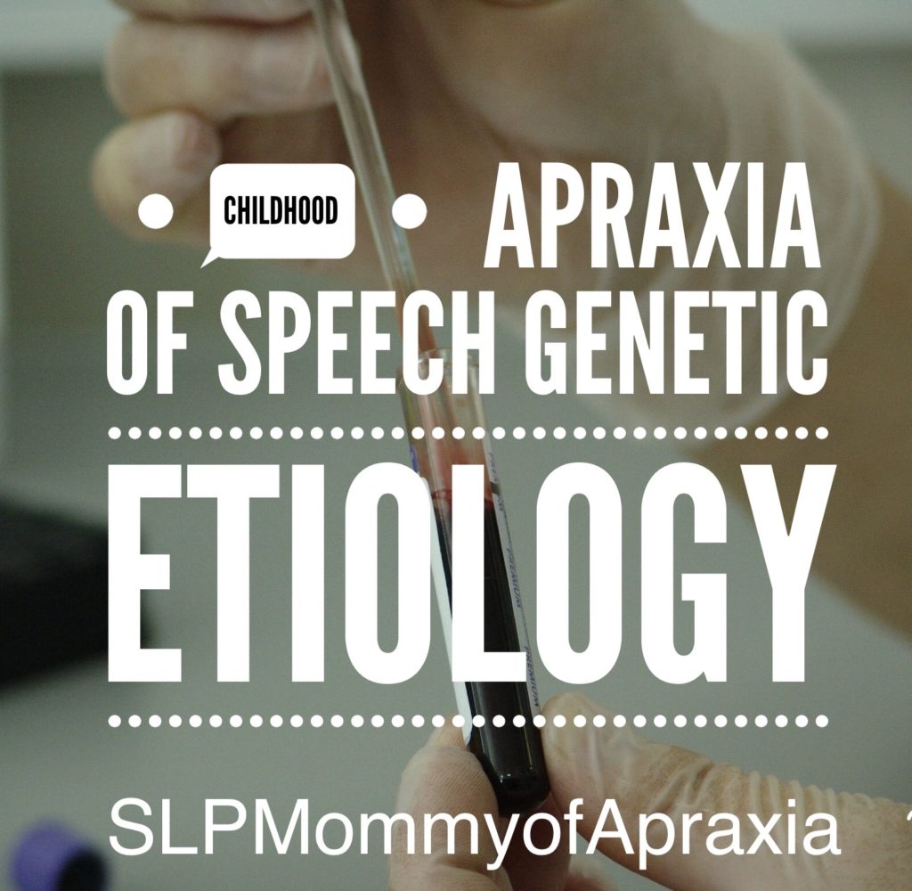 is apraxia of speech a genetic disorder